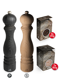 Set Paris Nature Black 30 cm - Peugeot Saveurs