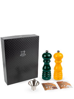 Paris-rama Bosgroen & Saffraangeel Set, 18cm - Peugeot Saveurs