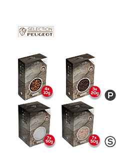Peper en zout selectie - Peugeot Saveurs